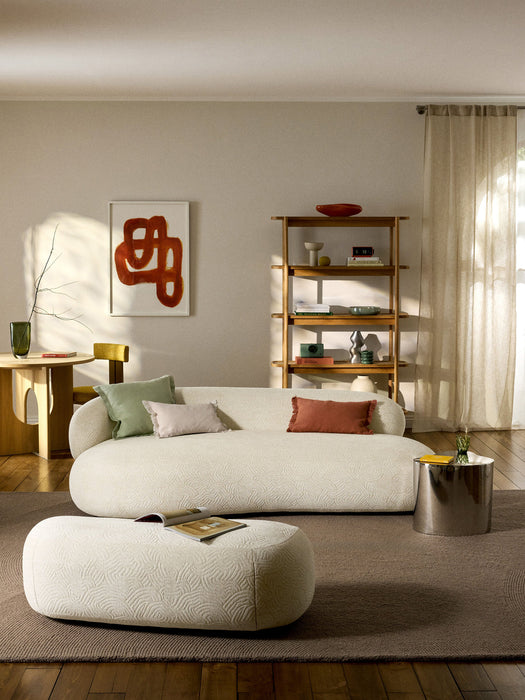 Luana Linen Cushion Cover with Fringes