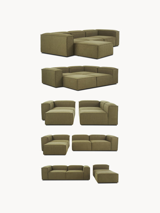 Modular Sofa Lennon 4-seater with Ottoman leftright