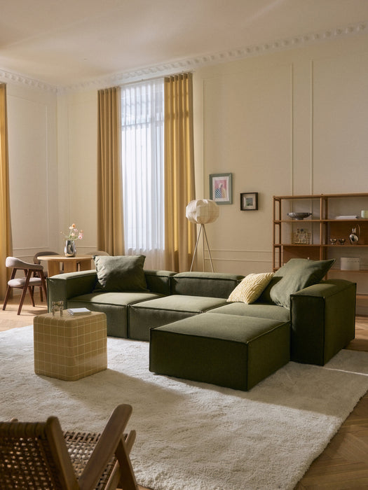 Modular Sofa Lennon 4-seater with Ottoman leftright