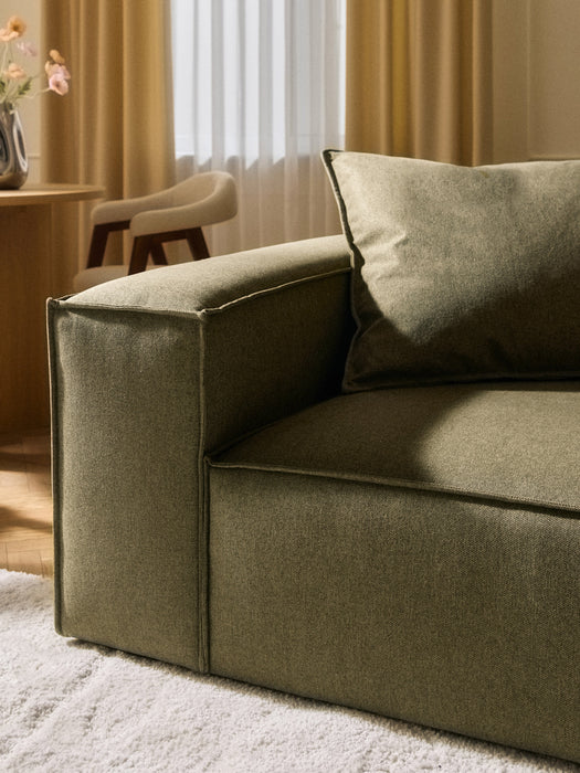 Modular Sofa Lennon 4-seater with Ottoman leftright