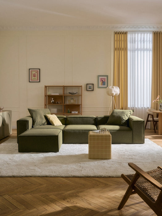 Modular Sofa Lennon 4-seater with Ottoman leftright