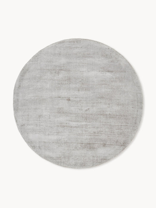 Jane Round Hand-Woven Viscose Rug