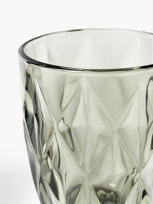 Tumblers Colorado with Textured Pattern Set of 4