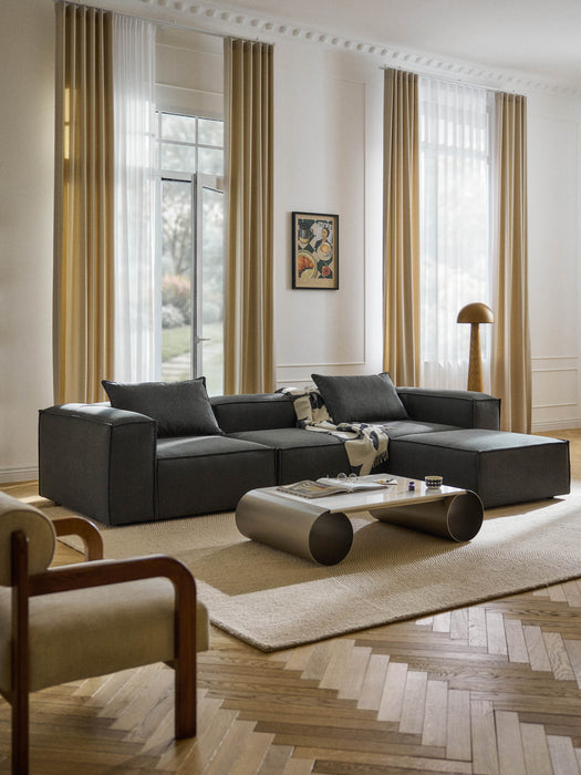 Modular Sofa Lennon 4-seater with Ottoman leftright