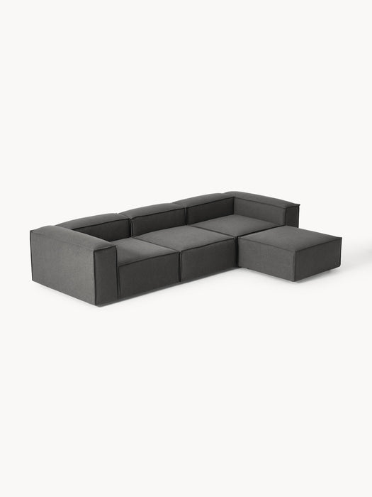 Modular Sofa Lennon 4-seater with Ottoman leftright