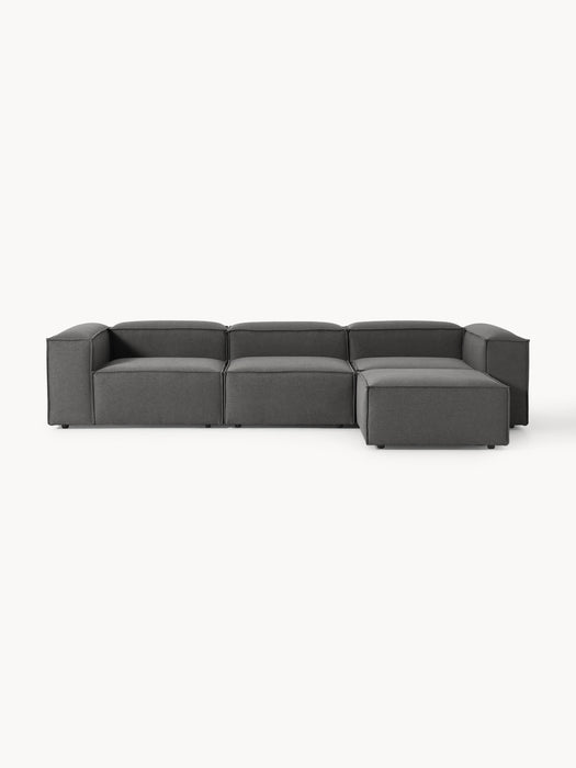 Modular Sofa Lennon 4-seater with Ottoman leftright