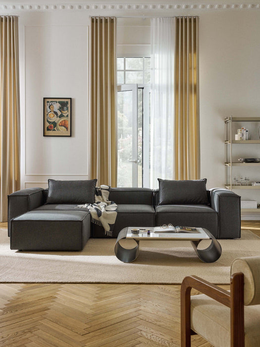Modular Sofa Lennon 4-seater with Ottoman leftright