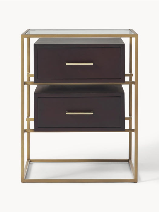 Mango Wood Bedside Table Lyle