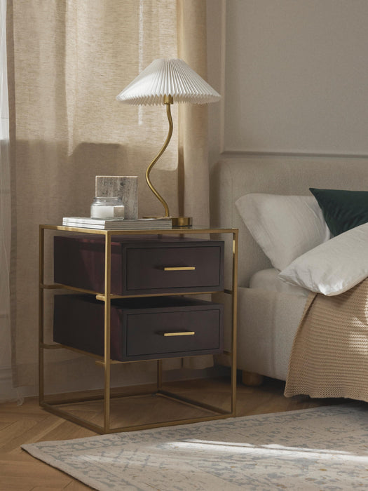 Mango Wood Bedside Table Lyle