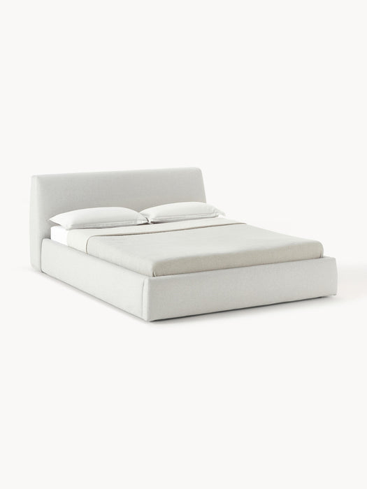 Upholstered Bed Cloud with Storage Space