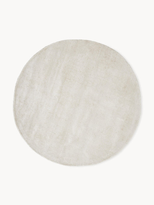 Jane Round Hand-Woven Viscose Rug