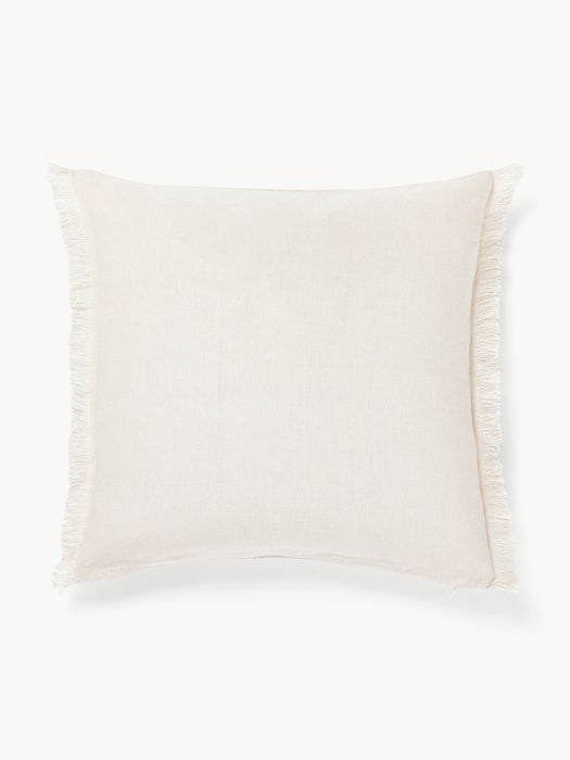Luana Linen Cushion Cover with Fringes