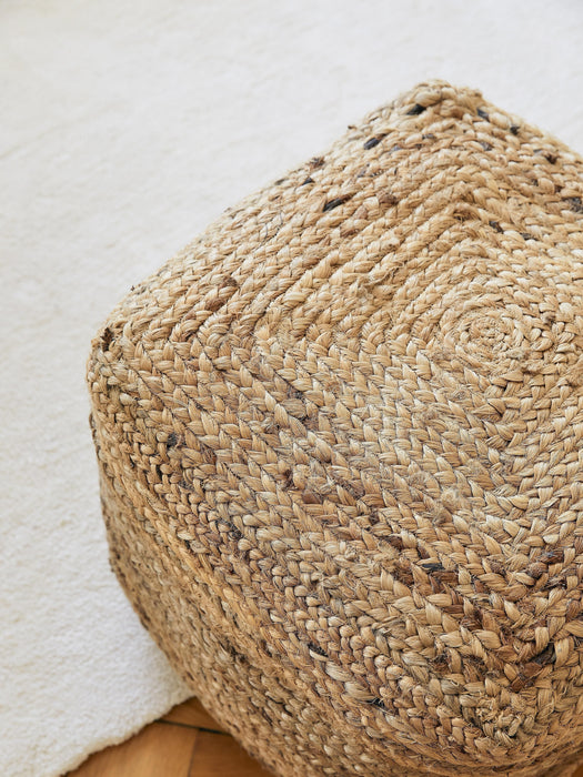 Handmade Jute Pouf Bono