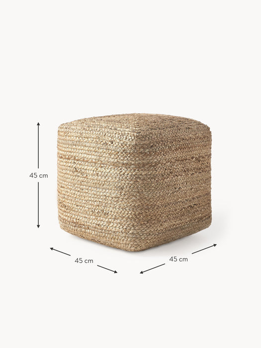 Handmade Jute Pouf Bono