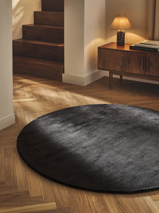 Jane Round Hand-Woven Viscose Rug