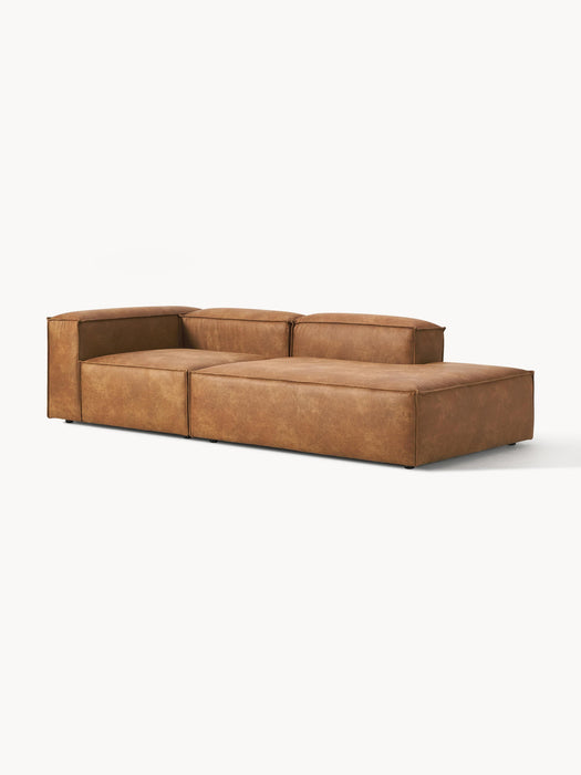 Lennon Modular Leather Chaise