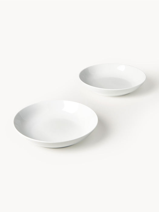 Porcelain Soup Plates Delight Set of 4
