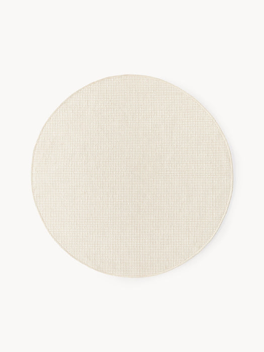 Round Hand-Woven Wool Rug Amaro