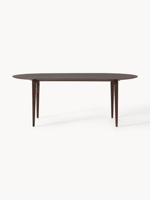 Archie Oval Mango Wood Dining Table, 200 x 100 cm