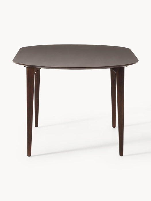 Archie Oval Mango Wood Dining Table, 200 x 100 cm