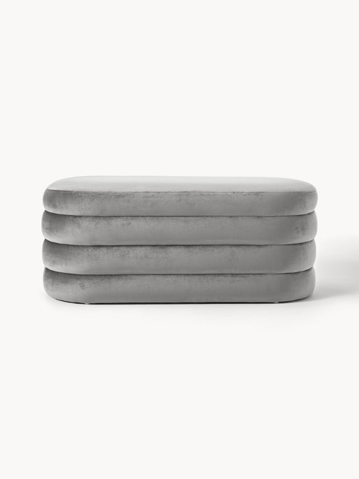 Velvet Upholstered Bench Alto