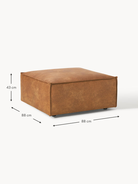 Leather Ottoman Lennon