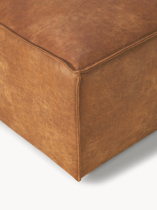 Leather Ottoman Lennon