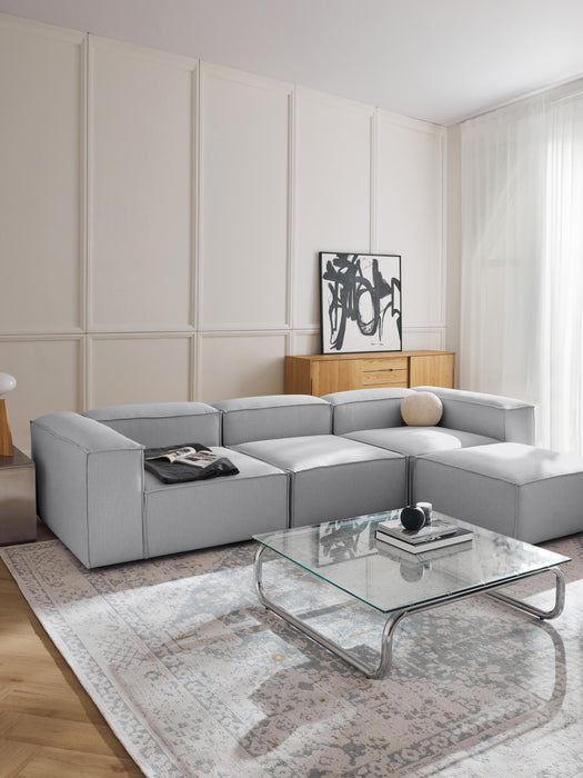 Modular Sofa Lennon 4-seater with Ottoman leftright