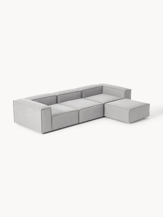Modular Sofa Lennon 4-seater with Ottoman leftright