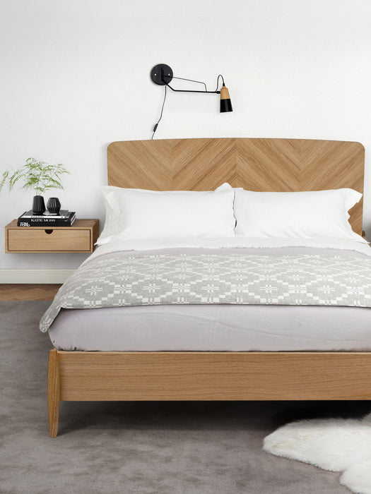 Wall-Mounted Bedside Table Farsta with Drawer