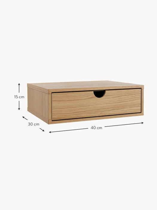 Wall-Mounted Bedside Table Farsta with Drawer