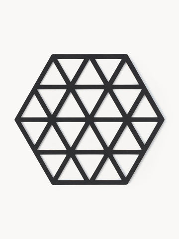 Triangles Silicone Coasters, Set of 2