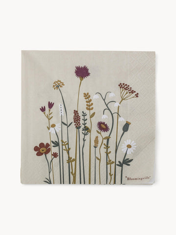 Paper Napkins Paige, Set of 20
