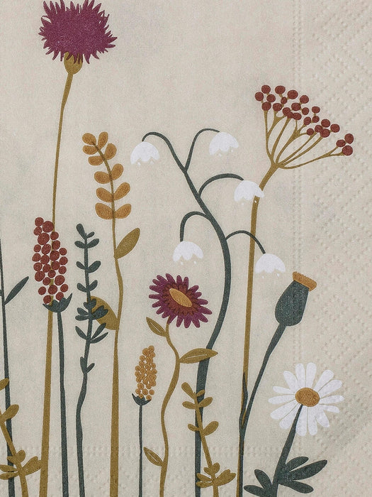 Paper Napkins Paige, Set of 20