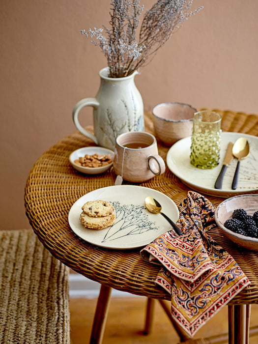 Handmade Jug Bea with Grass Motif, 1.5 L