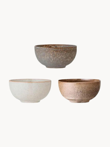 Handmade Bowls Addison, Set of 3