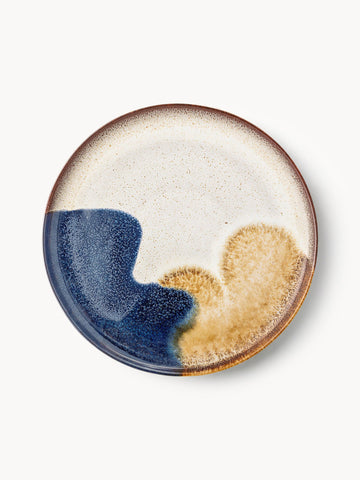 Handmade Jules Dinner Plates with Colour Gradient, Set of 2