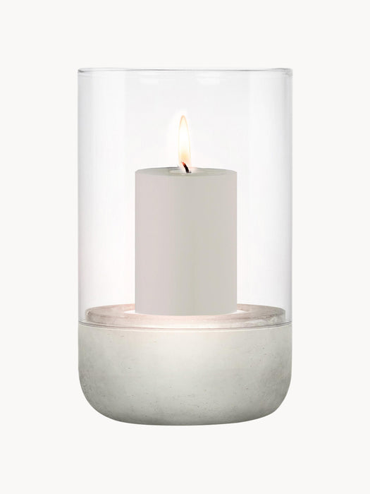 Glass Candle Holder Calma H 20 cm