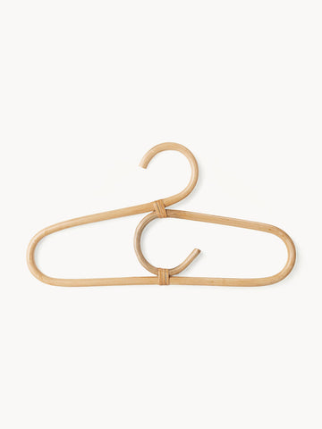 Kids Rattan Clothes Hanger Aranya, Set of 4