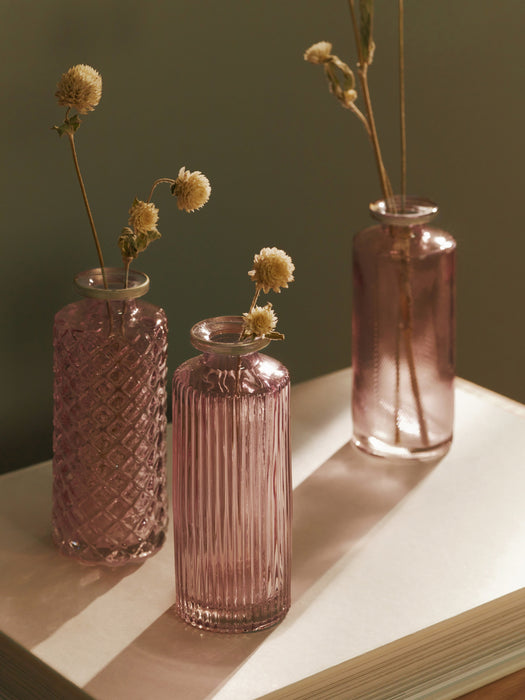 Glass Vases Adore Set of 3