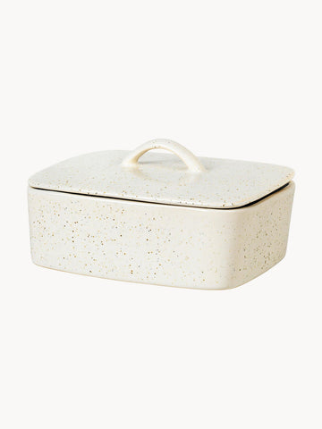 Handmade Butter Dish Nordic Vanilla