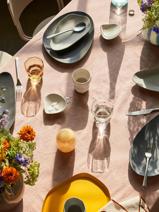 Handmade Organic-Shaped Serving Plate Limfjord