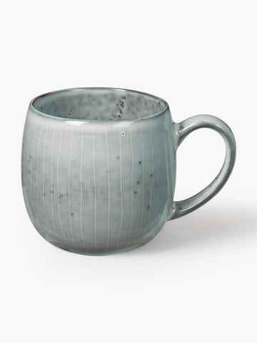 Handmade XL Mugs Nordic Sea, Set of 2