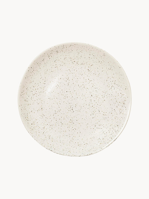 Handmade Breakfast Plates Nordic Vanilla Set of 4