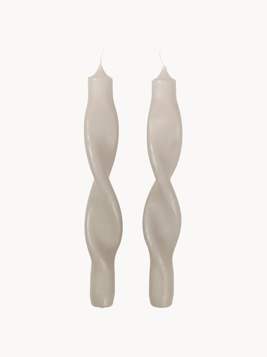 Dinner Candles Twist Set of 2