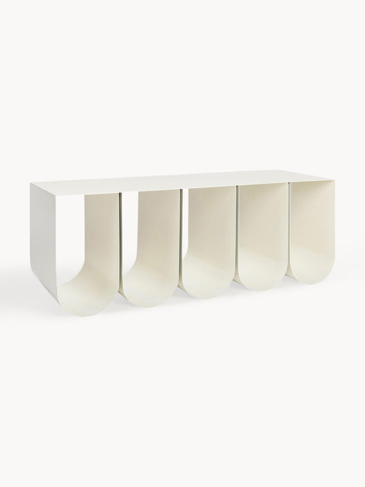 Metal Bench Curved