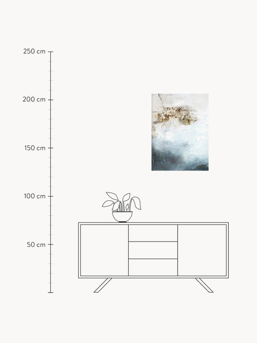 Hand-Painted Canvas Art Freja