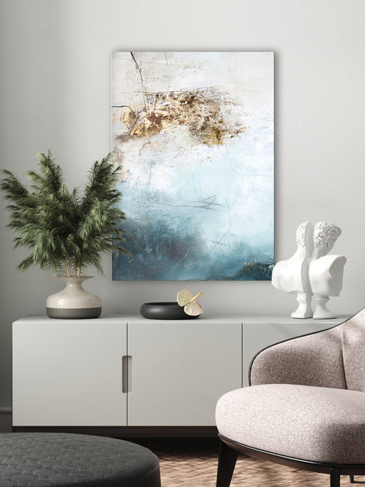 Hand-Painted Canvas Art Freja