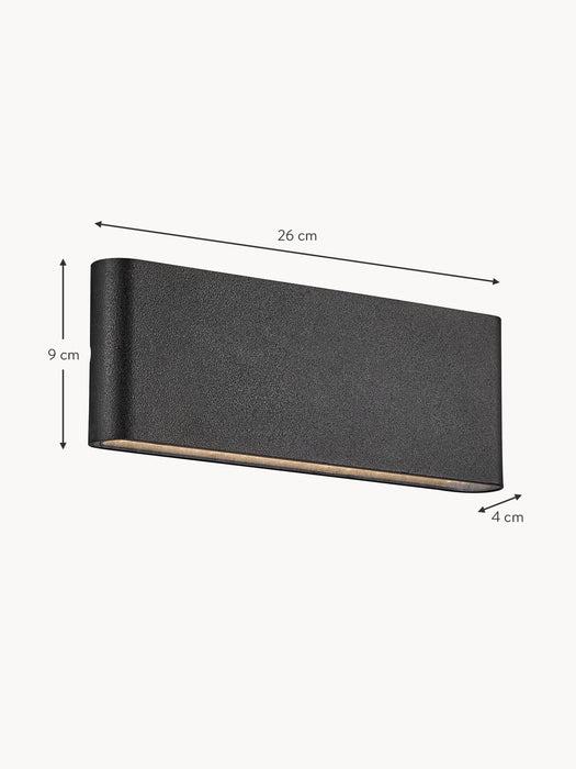 LED Outdoor Wall Up- & Downlight Kinver