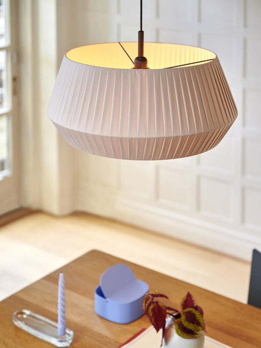 Classic Pleated Fabric Pendant Light Dicte